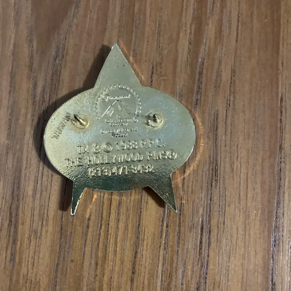 Star Trek Communicator Gold and silver pin Vintage Collectible - Picture 3 of 3